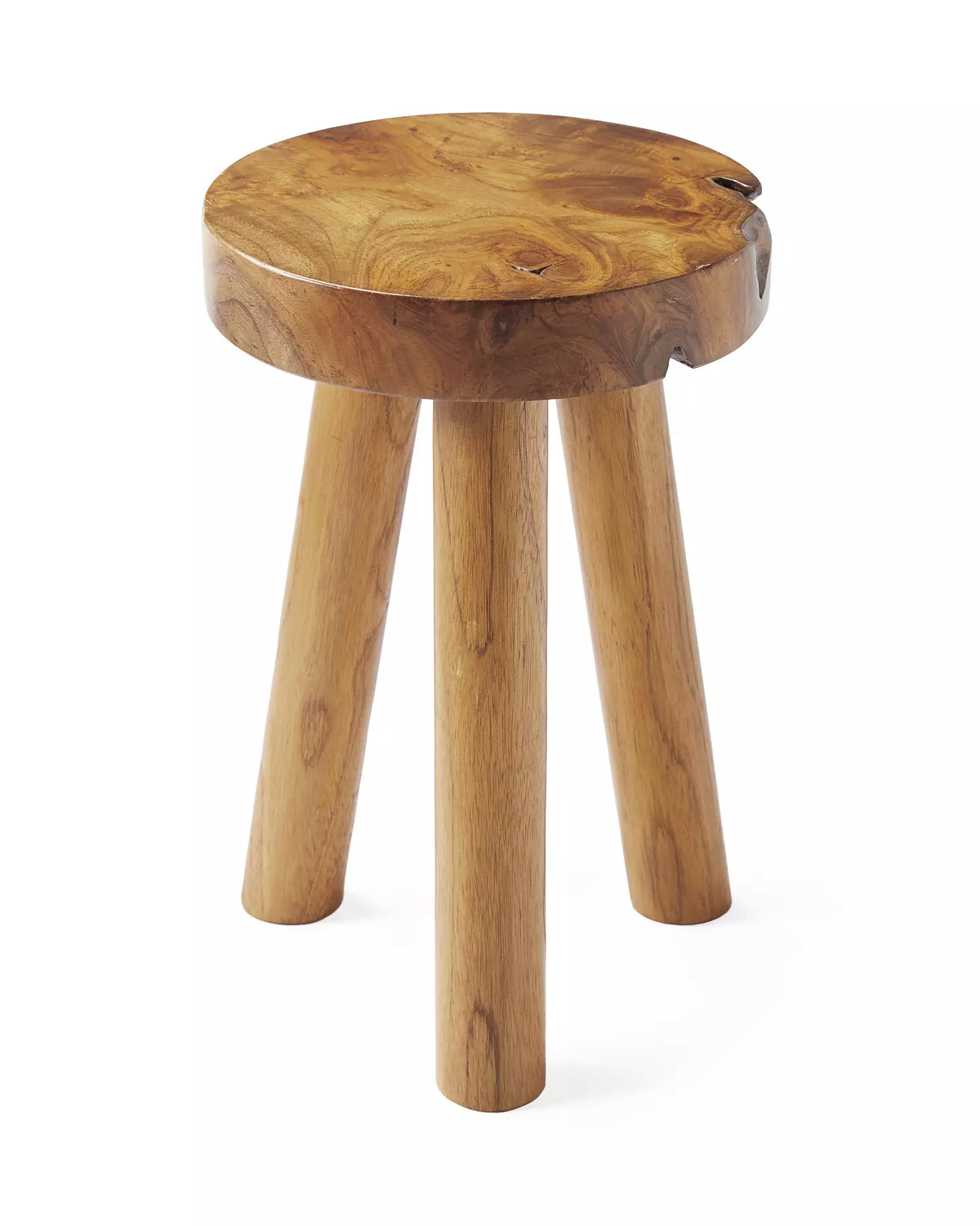 Natur Teakholz Hocker