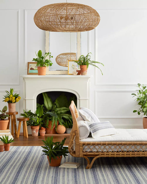 Natur Teakholz Hocker